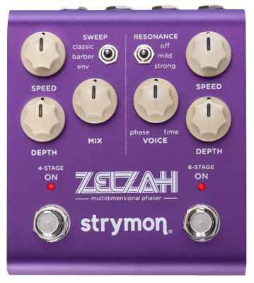 Strymon Zelzah Multidimensional Phaser effectpedaal Strymon Zelzah Multidimensional Phaser effectpedaal