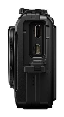 OM System TG-7 black Digitale camera 12 Mpix Zoom optisch: 4 x Zwart Schokbestendig, Waterdicht, 4K video - thumbnail