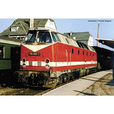 Piko H0 59930 H0 diesellocomotief BR 119 van de DR Gelijkstroom (DC), analoog