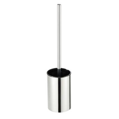 OUTLET Toiletborstel met Houder Geesa AIM Wand Zwarte Borstelkop Chroom
