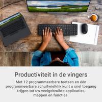 DELL Pro toetsenbord en muis - KM5221W - VS internationaal (QWERTY) - zwart - thumbnail
