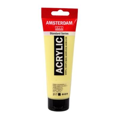 Royal Talens Amsterdam Standard Series Acrylverf Tube 120 ml - Permanentcitroengeel Licht 217