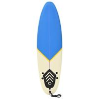 Surfplank 170 cm blauw en crme - thumbnail