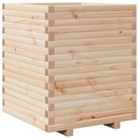 Plantenbak 60x60x72 cm massief grenenhout - thumbnail