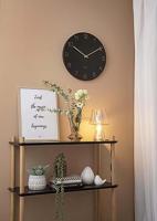 Karlsson WandklokCharm zwart - Ø 40cm - KA5762BK - thumbnail