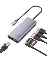 Belkin CONNECT Meerpoorts 6-in-1 USB-C hub dockingstation - thumbnail