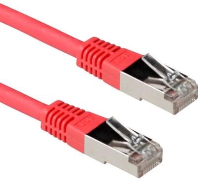 ACT Rode 1,5 meter LSZH SFTP CAT6A patchkabel met RJ45 connectoren ACT Rode 1,5 meter LSZH SFTP CAT6A patchkabel met RJ45 connectoren