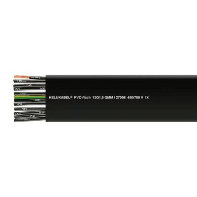 HELU Lintkabel 4 G 16 mm² + 4 G 16 mm² Zwart 27020-500 500 m HELU Lintkabel 4 G 16 mm² + 4 G 16 mm² Zwart 27020-500 500 m