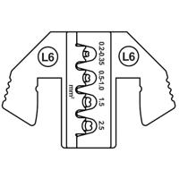 TOOLCRAFT TO-9627234 Krimpinzetstuk MCP 2.8 contact, JPT plat contact, Sensorseriecontact (SWS) 0.5 tot 2.5 mm² - thumbnail