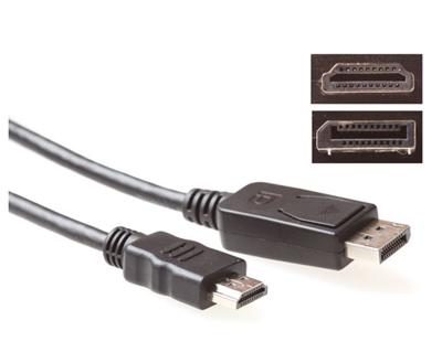 ACT AK3991 Verloopkabel DisplayPort Male/HDMI-A Male - 3 meter