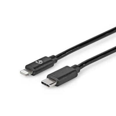 Nedis Lightning Kabel | 480 Mbps | 2 m | 1 stuks - CCGP39650BK20 CCGP39650BK20