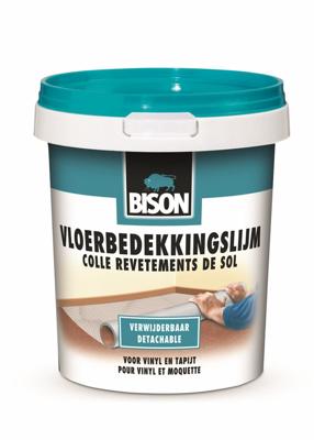 Vloerbedekkingslijm Verwijderbaar Pot 750 g Bison - Bison