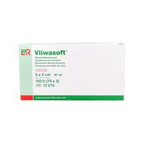 Vliwasoft Vlieskompres 5 x 5cm 4-laags 75 x 2 stuks 150 Stuks - thumbnail