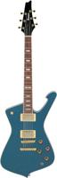 Ibanez IC420 Iceman Antique Blue Metallic elektrische gitaar met gigbag - thumbnail