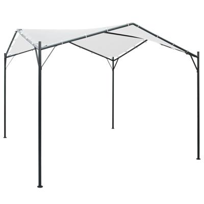 VidaXL Prieel 180 g/m² 3x3x2,6 m wit