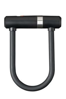 Beugelslot Axa Newton Mini Pro + Cable 100/10 - zwart