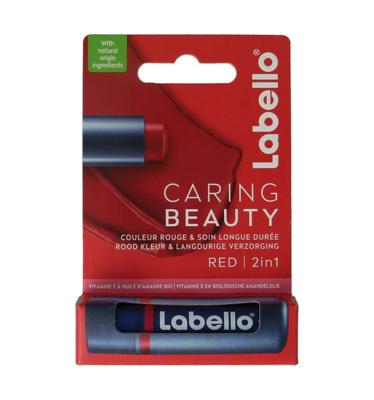 Labello Caring Beauty Red Lippenbalsem