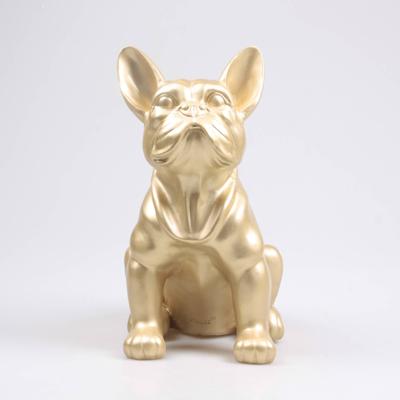 Stoobz Design Stoobz hond franse bulldog goud 37cm