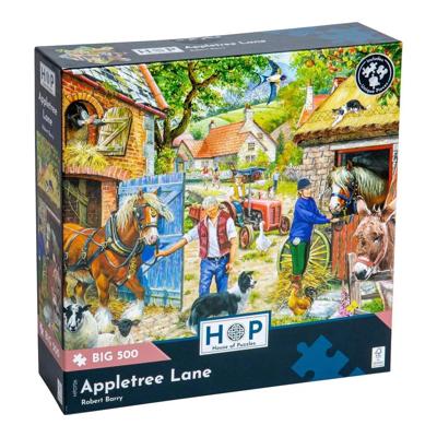 Appletree Lane Puzzel 500 XL Stukjes Appletree Lane Puzzel 500 XL Stukjes
