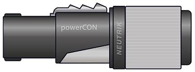 Neutrik NAC3FXXB-W-S powerCON plug klein
