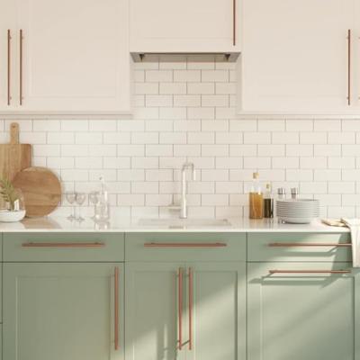 Handvatten 5 st 320 mm roestvrij staal bronskleurig