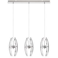 LED Hanglamp 36W Natuurlijk Wit 4000K Mat Chroom 3-Lichts Aluminium - thumbnail