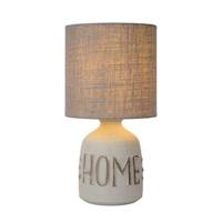 Lucide COSBY - Tafellamp - Ø 16,5 cm - 1xE14 - Grijs - thumbnail