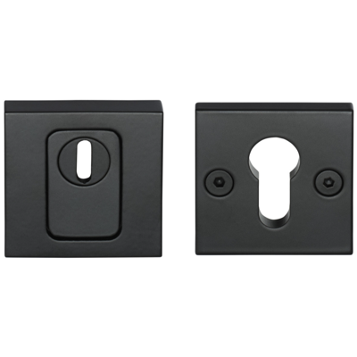 Formani Basics BSQVEIL-KT veiligheidscilinderrozet massief kerntrekbeveiliging SKG*** - PVD gunmetal