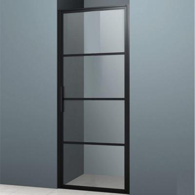 Nisdeur Lacus Tremiti 60x200 cm 6 mm Helder Glas Mat Zwart Aluminium Profiel Lacus Nisdeur Lacus Tremiti 60x200 cm 6 mm Helder Glas Mat Zwart Aluminium Profiel Lacus