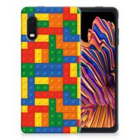 Samsung Xcover Pro | TPU bumper | Blokken - thumbnail