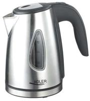 Adler AD 1203 waterkoker 1 l Zilver 1630 W - thumbnail