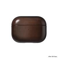 Nomad Modern lederen hoesje AirPods Pro 2 - Rustic Brown - thumbnail