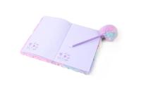 Canenco Cutie crew notitieboek met pompom pen - thumbnail