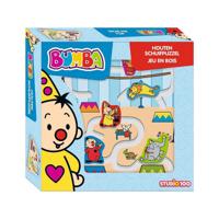 Studio 100 Bumba - houten schuifpuzzel - 5 stukjes - thumbnail