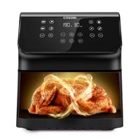 COSORI Olievrije Friteuse - Premium II Chef Edition - 6,2L Capaciteit - 12 Programma's - Pak van 50 Bakpapieren - 1700W - Zwart - thumbnail