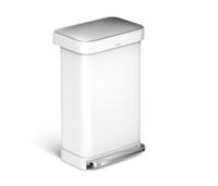 Simplehuman Afvalemmer Liner Pocket 45 liter Wit - thumbnail