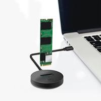 LogiLink QP0032 USB-C 3.2 Gen 2 M.2 PCIe NVMe 1 poort Harde schijf-dockingstation - thumbnail