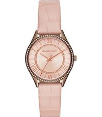 Horlogeband Michael Kors MK2722 Leder Roze 16mm