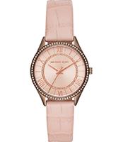 Horlogeband Michael Kors MK2722 Leder Roze 16mm - thumbnail