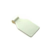 Kunststof prijsschild 27x27mm tbv blisterhaak | 50 stuks - thumbnail