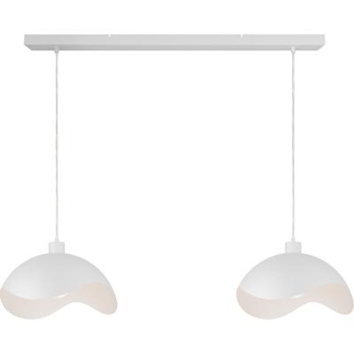 Masterlight Kantoor hanglampVolta 2x Ø40cm - wit - 2404-06-06-100-2