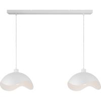 Masterlight Kantoor hanglampVolta 2x Ø40cm - wit - 2404-06-06-100-2 - thumbnail