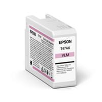 Epson Singlepack Vivid Light Magenta T47A6 UltraChrome Pro 10 ink 50ml V2 - thumbnail