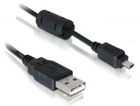 Delock 82414 USB-kabel USB 2.0 USB-A stekker, UC-E6 1.83 m Zwart - thumbnail