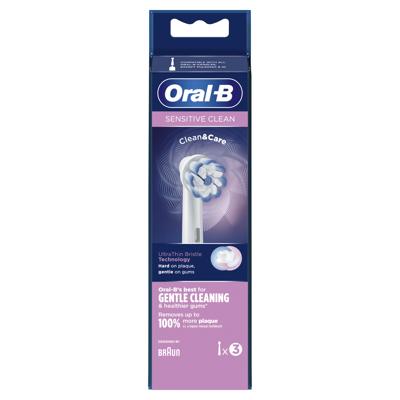 Oral-B Sensitive Clean Opzetborstel, Verpakking Van 3 Stuks