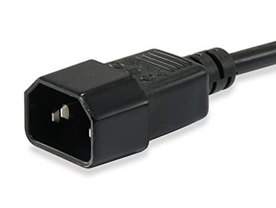 Equip Stroom Aansluitkabel 1.8 m Zwart