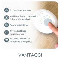 Alecto DBX110 FULL ECO DECT BABYFOON Babyfoon Wit - thumbnail