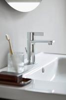 Wastafelkraan Duravit D-Neo Mengkraan EcoStart Eengreeps 5x13.9x15.1 cm Chroom Duravit - thumbnail