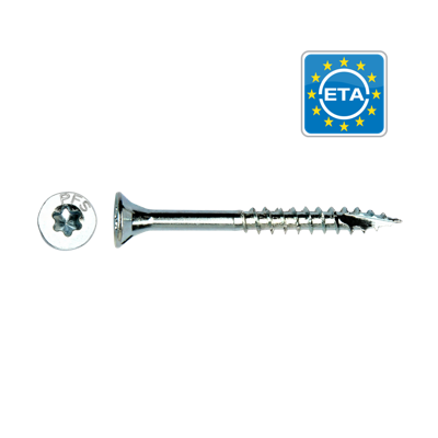 pgb-Europe PFS+ | Spaanplaatschroef PFS+ VZK-T Ø 6x100 Zn | 100 st - PFWVTG001006001003