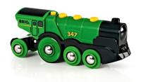 Brio 33593000 Groene locomotief Gustav (batterij) - thumbnail
